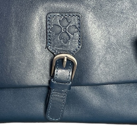 Patricia Nash Mili Leather Medium Flap Crossbody w/ Coin Pouch 0107 - Picture 13 of 13